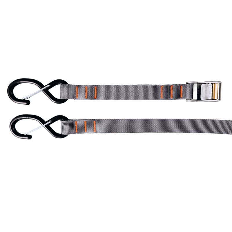 Rollercam 1in Gray Hook End 4ft (Pack of 1)