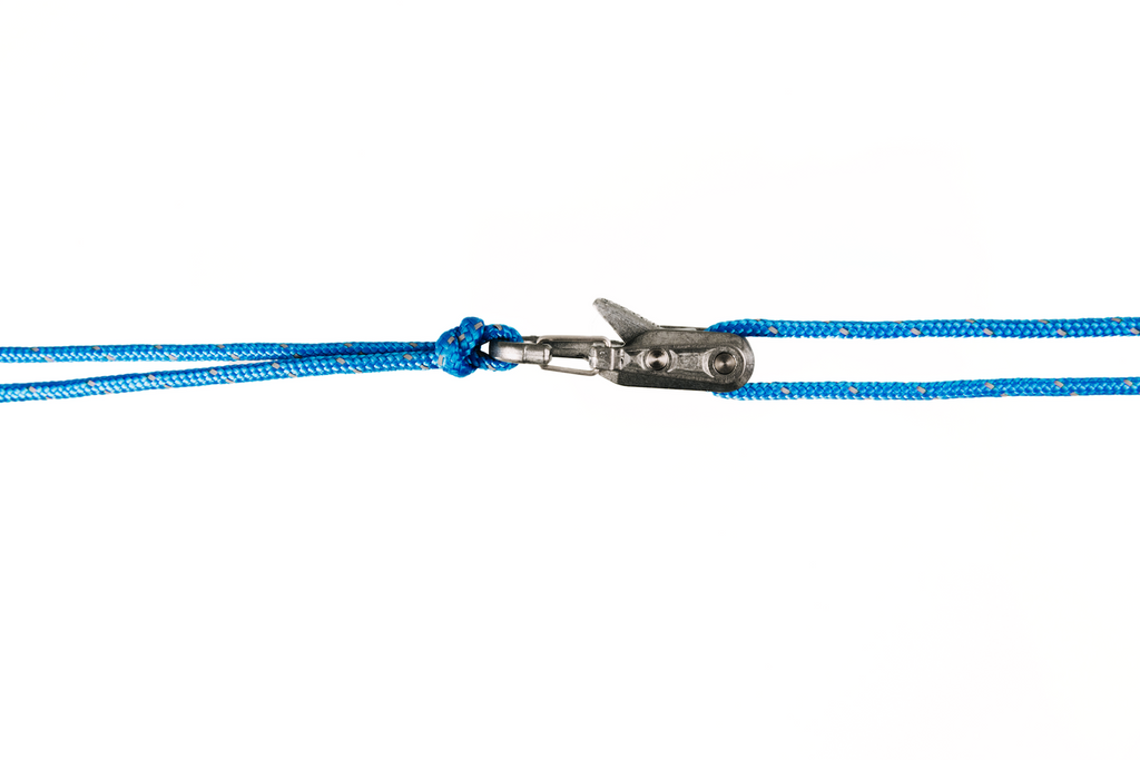 Rollercam Roperoller 6 Pack with 20ft of 3mm Blue Reflective Accessory Cord and Carry Case