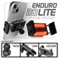 20LITE Phone Holder  | Slim Track Base | 3.5" DuraLock Arm