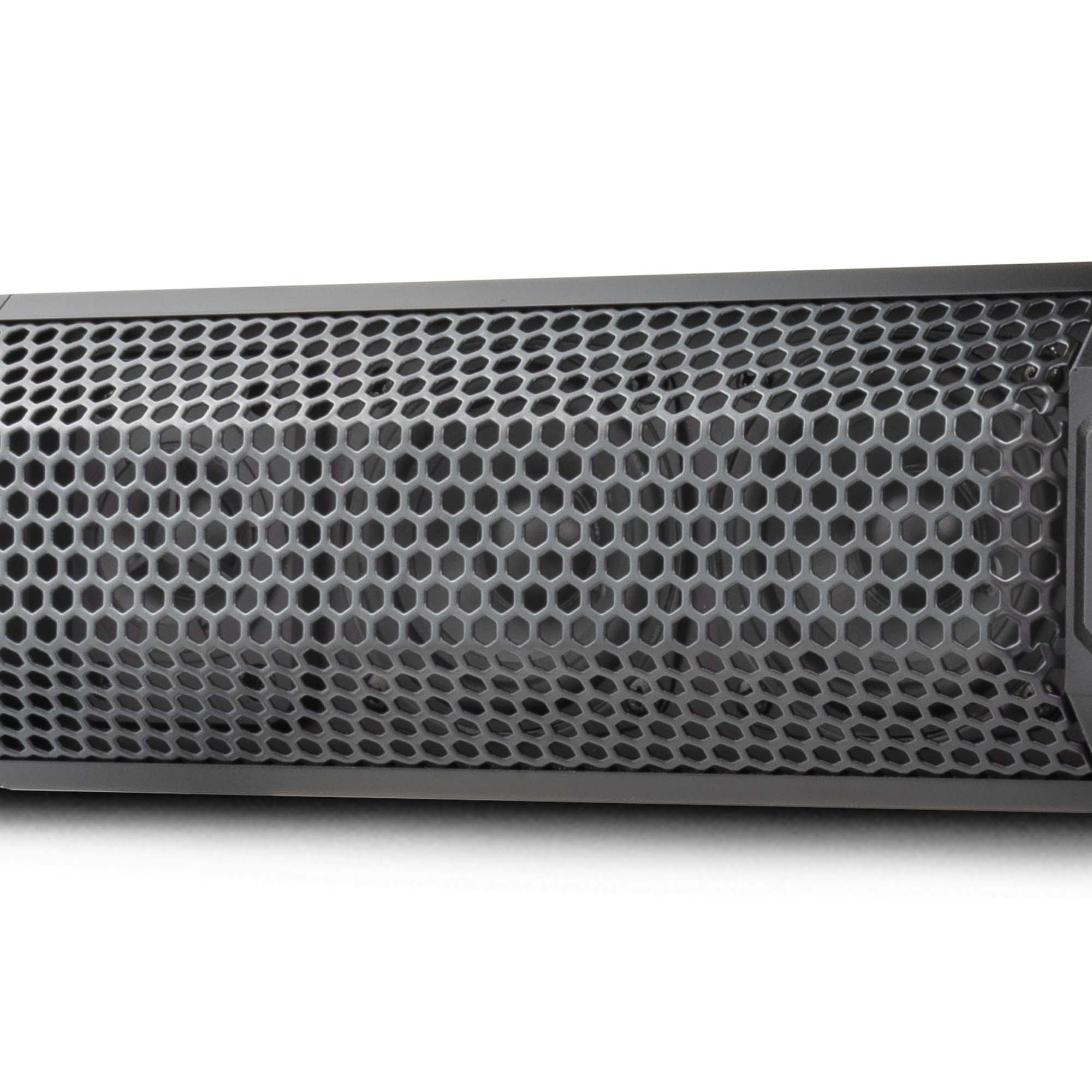 24" Marine Amplified with Bluetooth Sound Bar Speaker System 6 Speakers 600 Watts