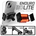 20LITE Phone Holder  | Slim Track Base | 5" DuraLock Arm