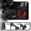 Tuner - 2T | Slim Track Base | 5" DuraLock Arm