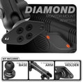 Diamond AMPS | Slim Track Base | 5" DuraLock Arm