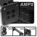 AMPS | Slim Track Base | 6" DuraLock Arm
