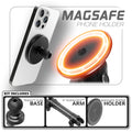 MagSafe Phone Holder  | Slim Track Base | 6" DuraLock Arm