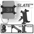Metal Tablet Holder | Slim Track Base | 6" DuraLock Arm