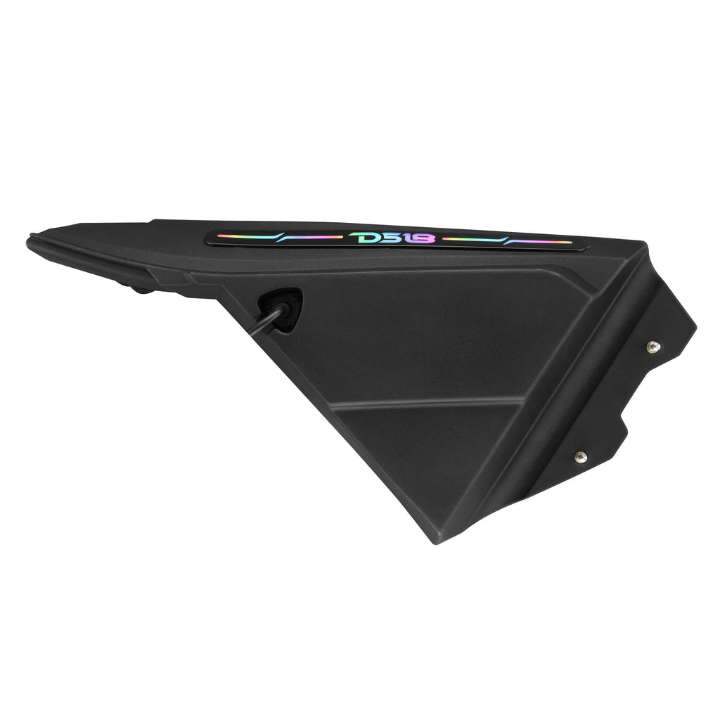 Polaris Slingshot Front Kick Panel Speaker Pods – Loaded with 8" NXL-IQ8/BK Speakers, PRO-TW1LD Tweeters & Digital LED Lights | 2020 - Current