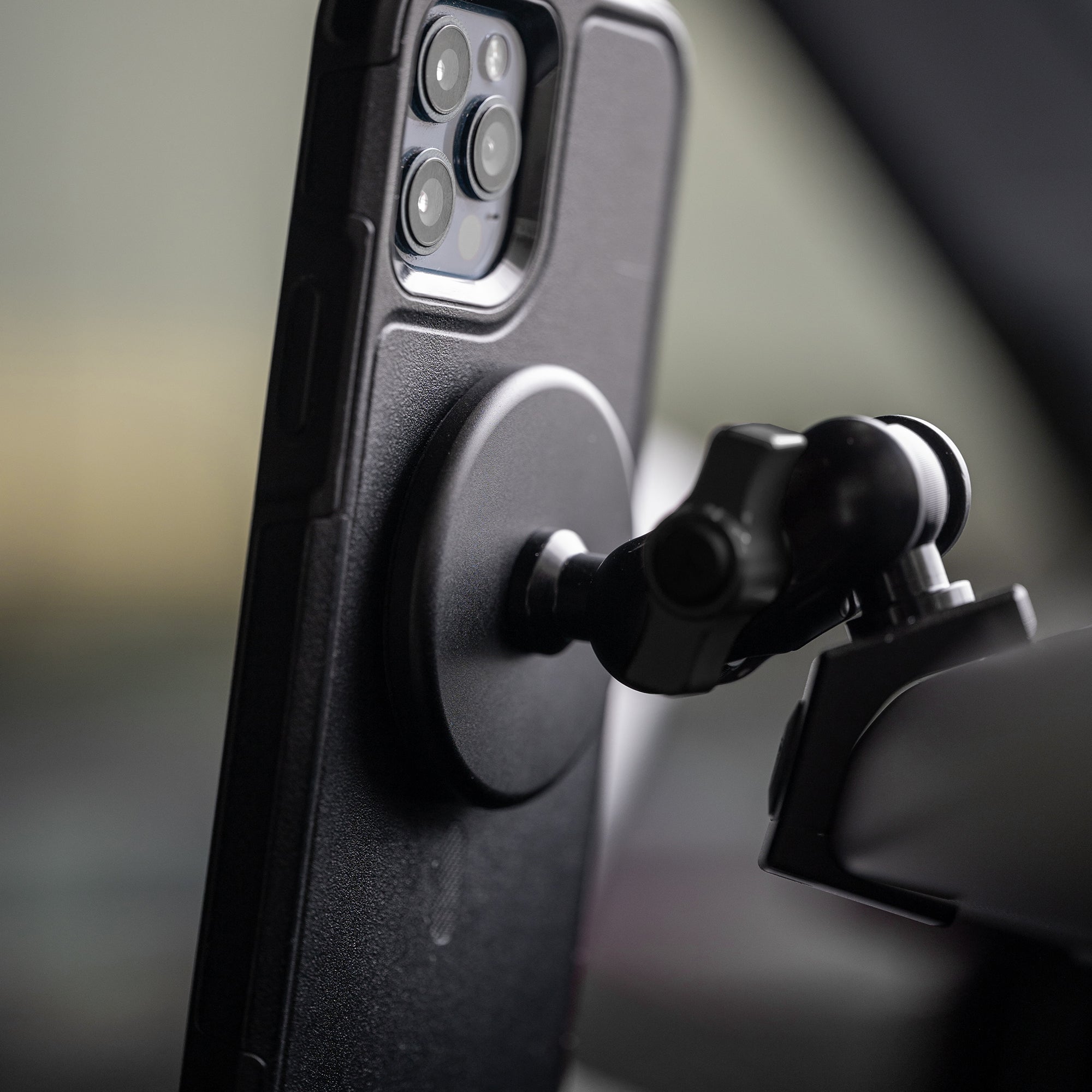 2021-2026 Ford Bronco LINK™ MagSafe Phone Mount With Top Dash Clip | 2" Arm | 6th Generation | (NOT FOR LEATHERETTE STITCHED DASH)