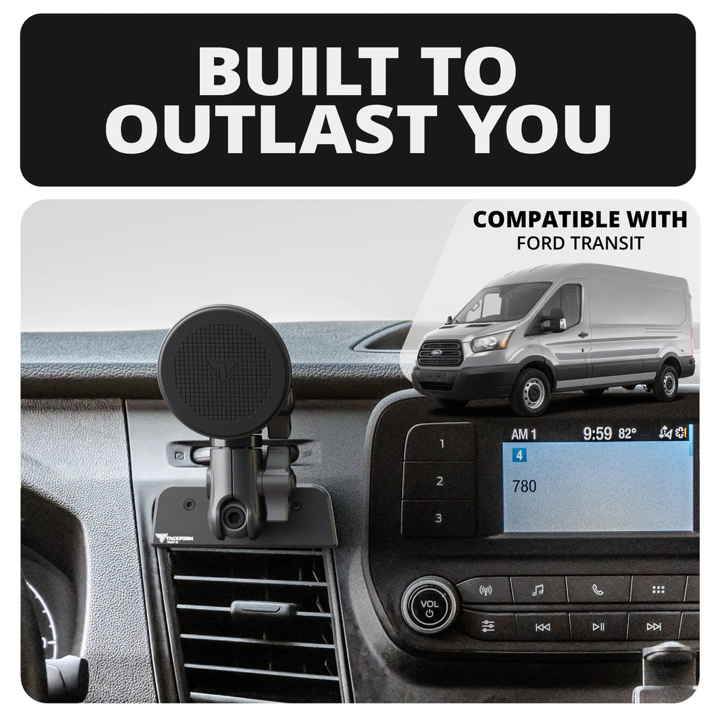 2020+ Ford Transit LINK™ Vent Mount Bracket With MagSafe Phone Holder | 3.5" Arm | (Not Compatible With Transit Connect)