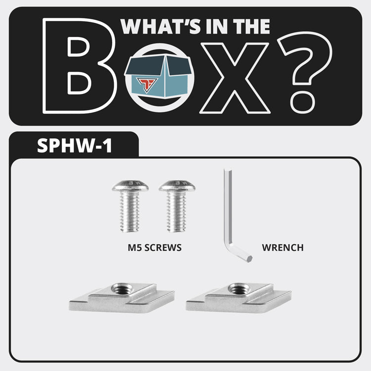 Switch Panel and Radio Mounting Hardware Kit | ONLY for use with Tackform - Slim Track  and TRAXX™ - Fast Track