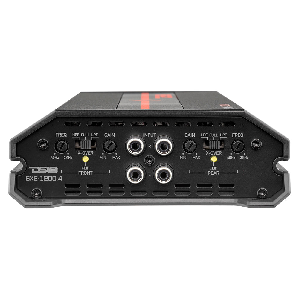 SXE Class A/B 4-Channel Full-Range Amplifier 4 x 60 RMS @ 4-Ohm 1200 Watts