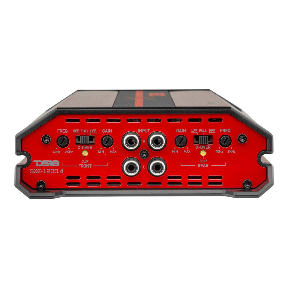 SXE Class A/B 4-Channel Full-Range Amplifier 4 x 60 RMS @ 4-Ohm 1200 Watts
