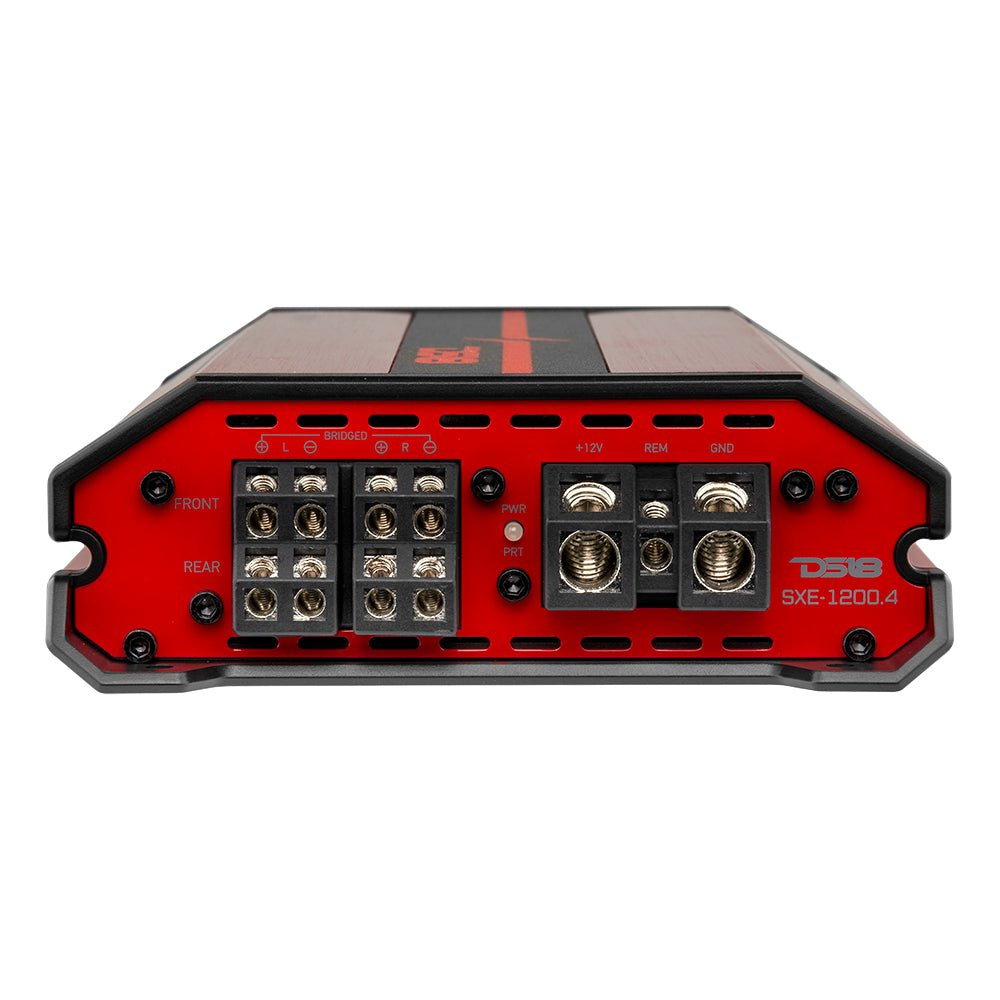 SXE Class A/B 4-Channel Full-Range Amplifier 4 x 60 RMS @ 4-Ohm 1200 Watts