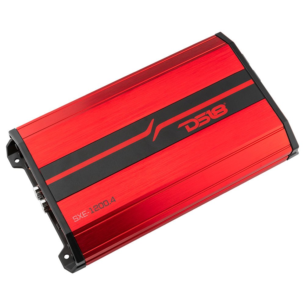 SXE Class A/B 4-Channel Full-Range Amplifier 4 x 60 RMS @ 4-Ohm 1200 Watts