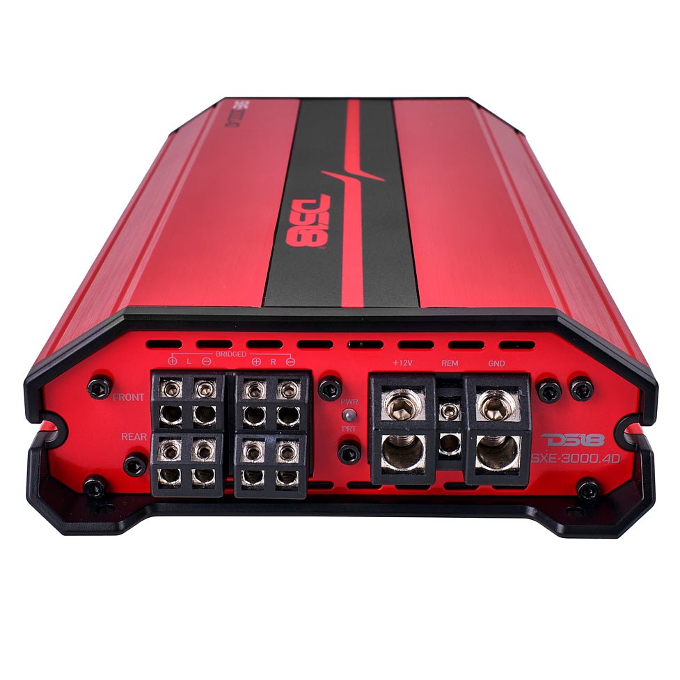 SXE Class D 4-Channel  Full-Range Amplifier 4 x 200 RMS @ 4-Ohm 3000 Watts