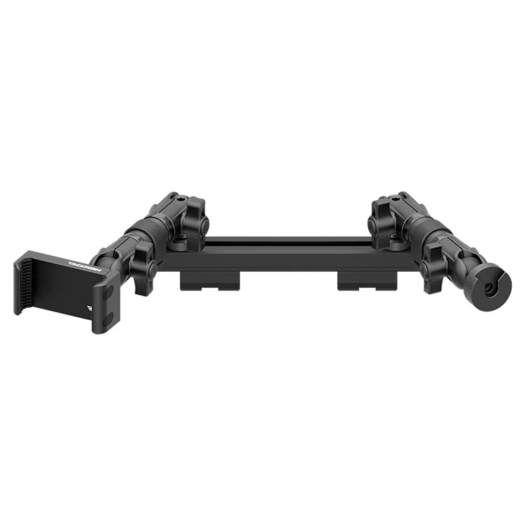 2019-2023 Ford Ranger (WITHOUT Switch Panel) Tackform Slim Track Dash Bracket With 20LITE Phone Holder & CB Microphone Holder