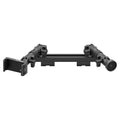 2019-2023 Ford Ranger (WITHOUT Switch Panel) Tackform Slim Track Dash Bracket With 20LITE Phone Holder & Midland MXT275/575 Magnetic CB Radio Holder