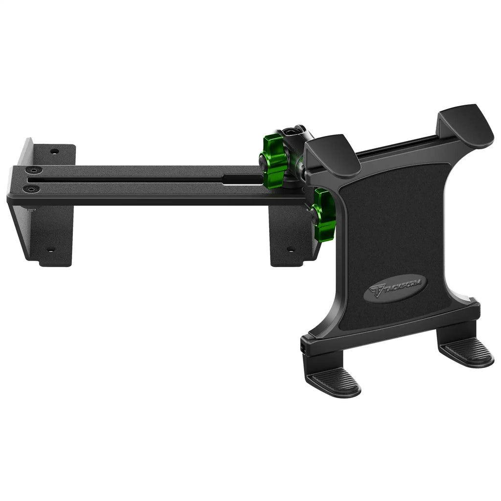 ‘15-‘20 Ford F-150, ‘17-‘22 Super Duty, ‘18-‘21 Expedition (See Compatibility Info For Year/Trim Details) Tackform Slim Track Dash Bracket With Tablet Mount