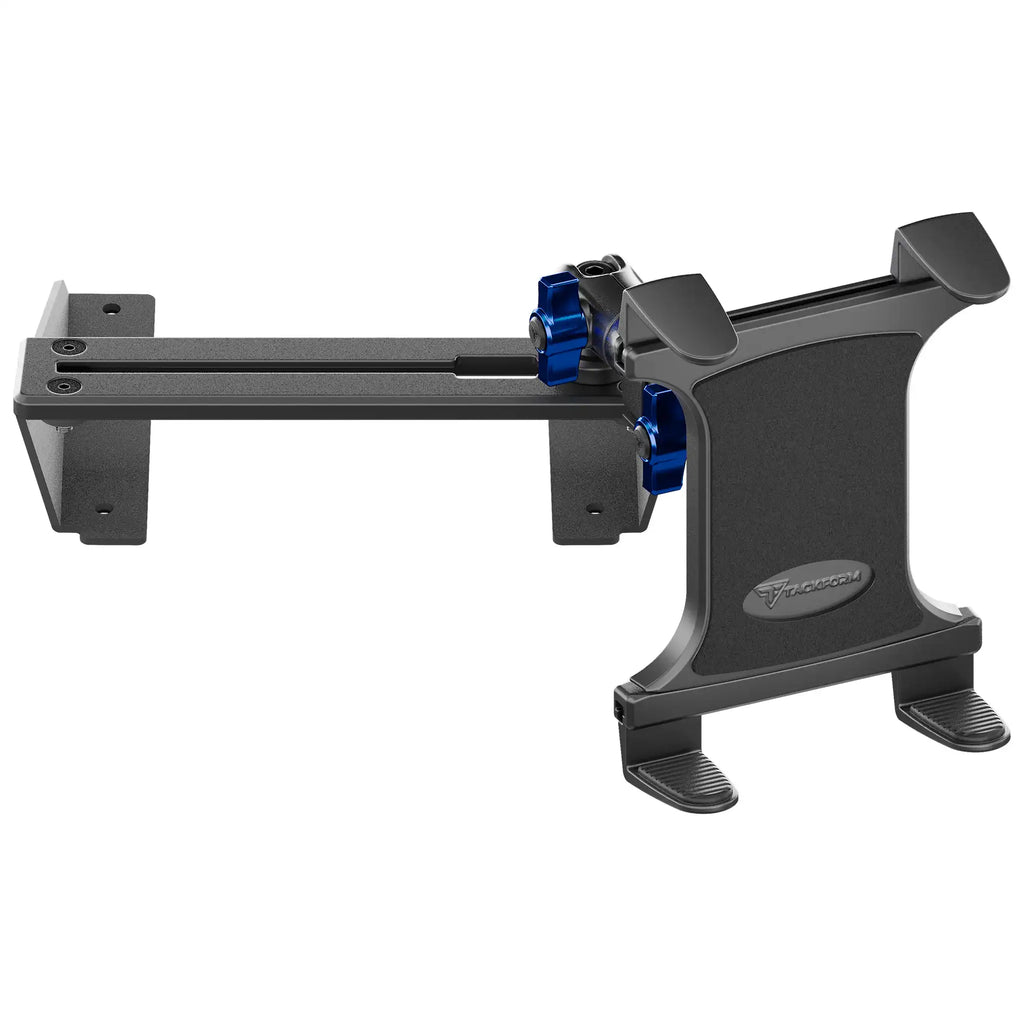‘15-‘20 Ford F-150, ‘17-‘22 Super Duty, ‘18-‘21 Expedition (See Compatibility Info For Year/Trim Details) Tackform Slim Track Dash Bracket With Tablet Mount