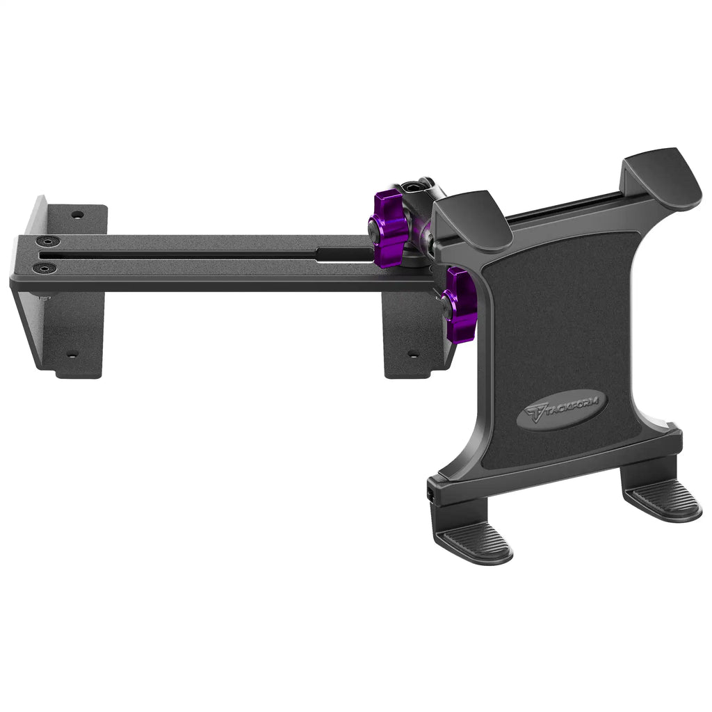 ‘15-‘20 Ford F-150, ‘17-‘22 Super Duty, ‘18-‘21 Expedition (See Compatibility Info For Year/Trim Details) Tackform Slim Track Dash Bracket With Tablet Mount