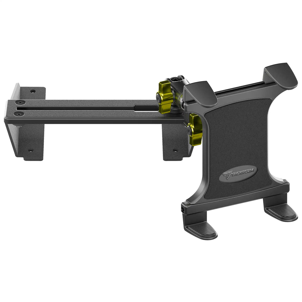‘15-‘20 Ford F-150, ‘17-‘22 Super Duty, ‘18-‘21 Expedition (See Compatibility Info For Year/Trim Details) Tackform Slim Track Dash Bracket With Tablet Mount