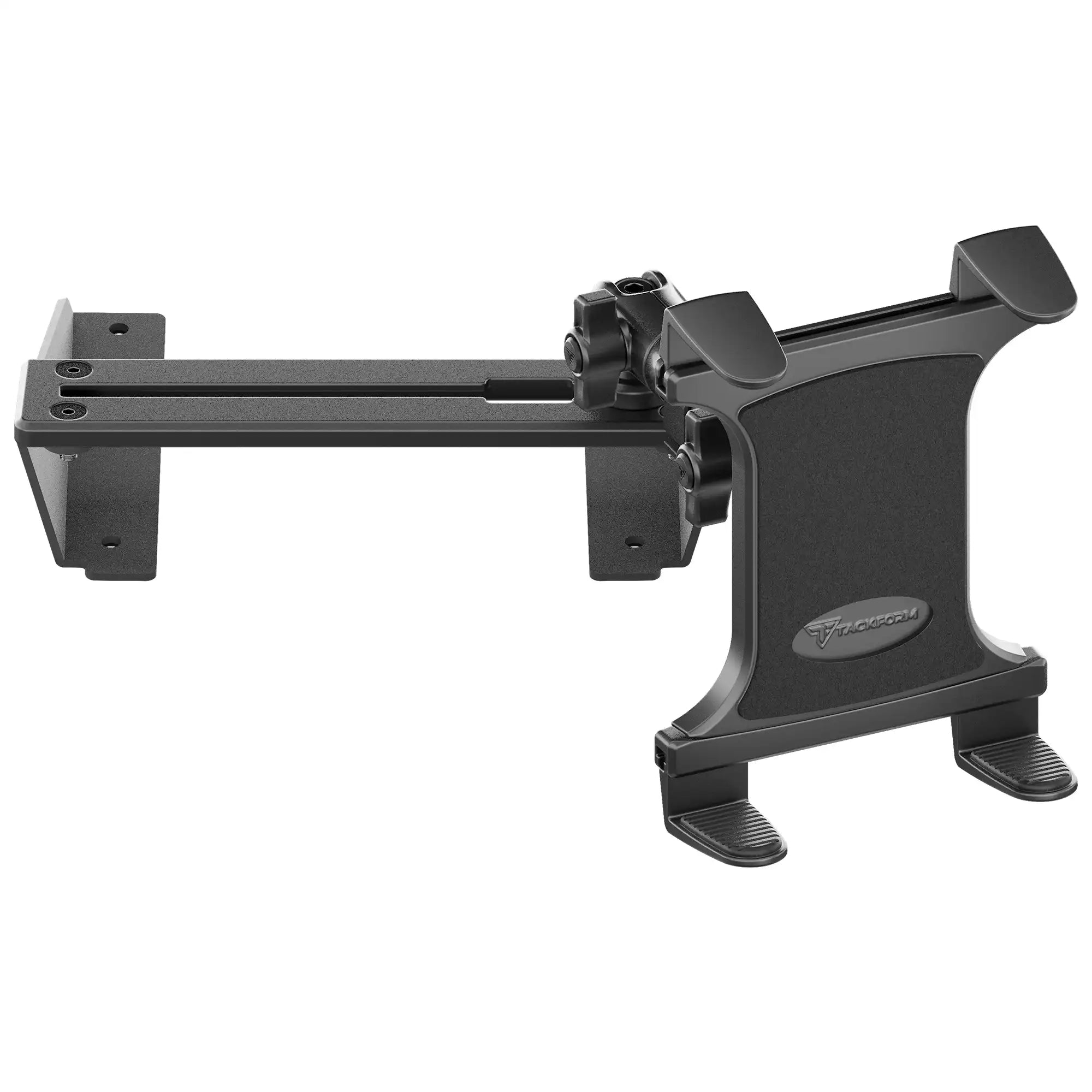 ‘15-‘20 Ford F-150, ‘17-‘22 Super Duty, ‘18-‘21 Expedition (See Compatibility Info For Year/Trim Details) Tackform Slim Track Dash Bracket With Tablet Mount