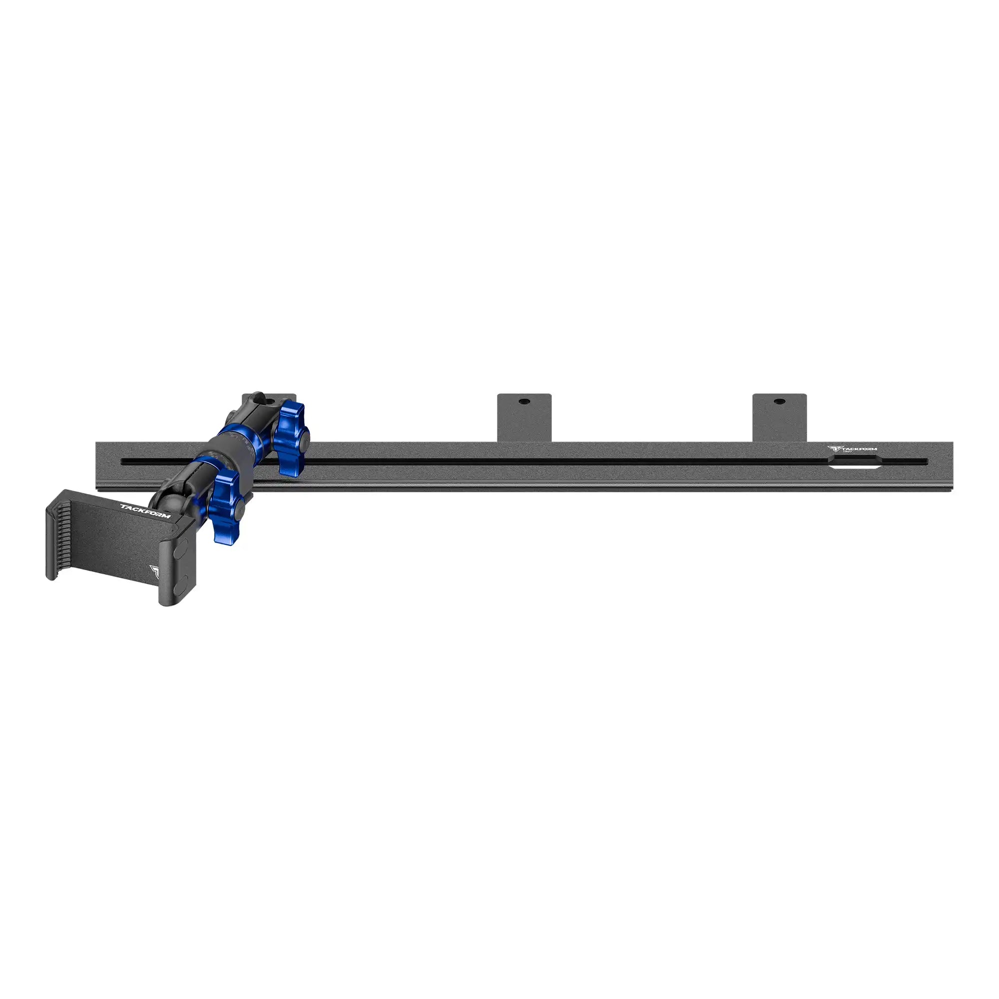 2008-2016 Ford Super Duty & 2011+ F-650/750 Tackform Slim Track Dash Bracket with 20LITE Phone Mount