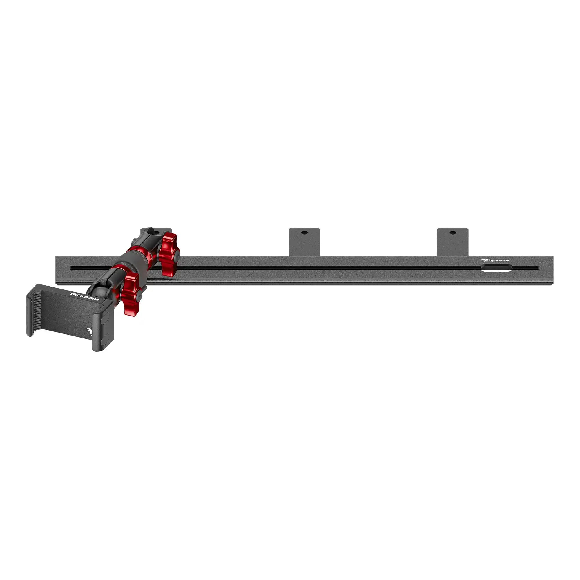 2008-2016 Ford Super Duty & 2011+ F-650/750 Tackform Slim Track Dash Bracket with 20LITE Phone Mount