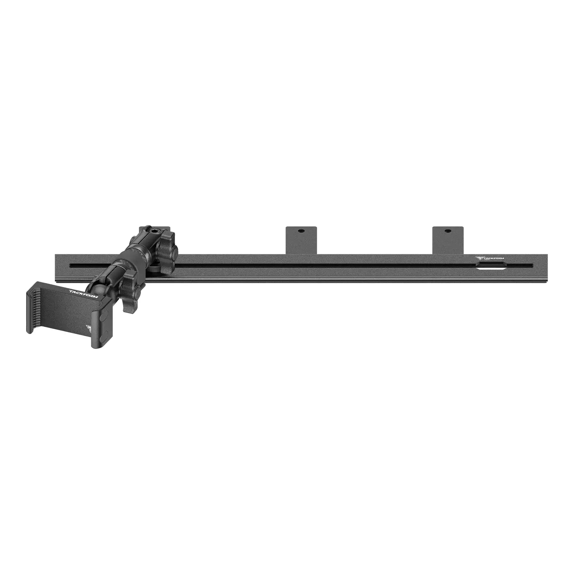 2008-2016 Ford Super Duty & 2011+ F-650/750 Tackform Slim Track Dash Bracket with 20LITE Phone Mount