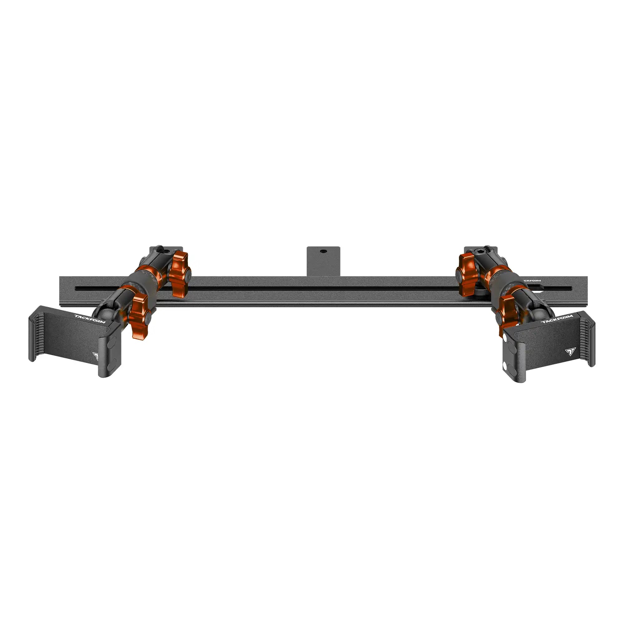 2008-2016 Ford Super Duty & 2011+ F-650/750 Tackform Slim Track Dash Bracket with Dual 20LITE Phone Mounts