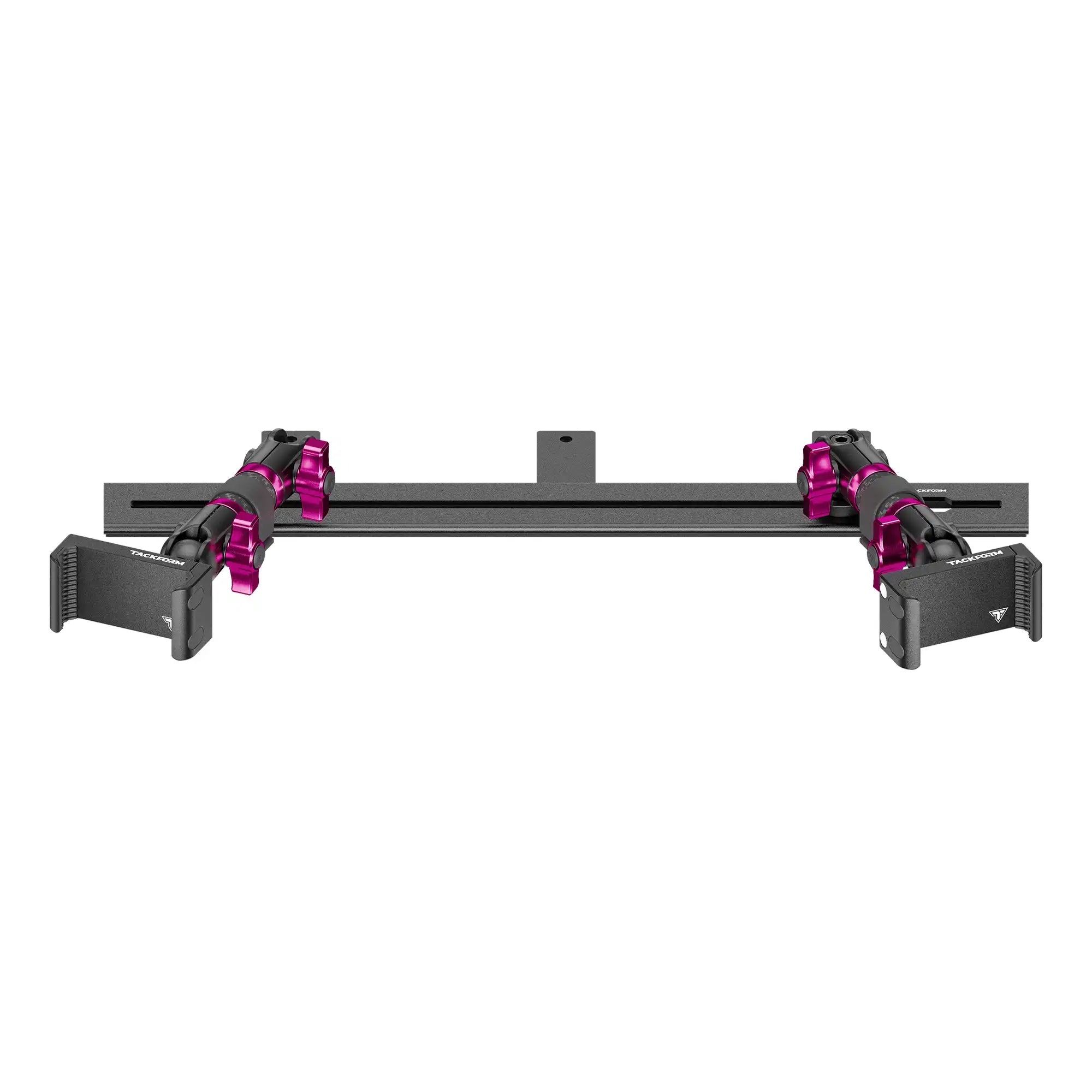 2008-2016 Ford Super Duty & 2011+ F-650/750 Tackform Slim Track Dash Bracket with Dual 20LITE Phone Mounts