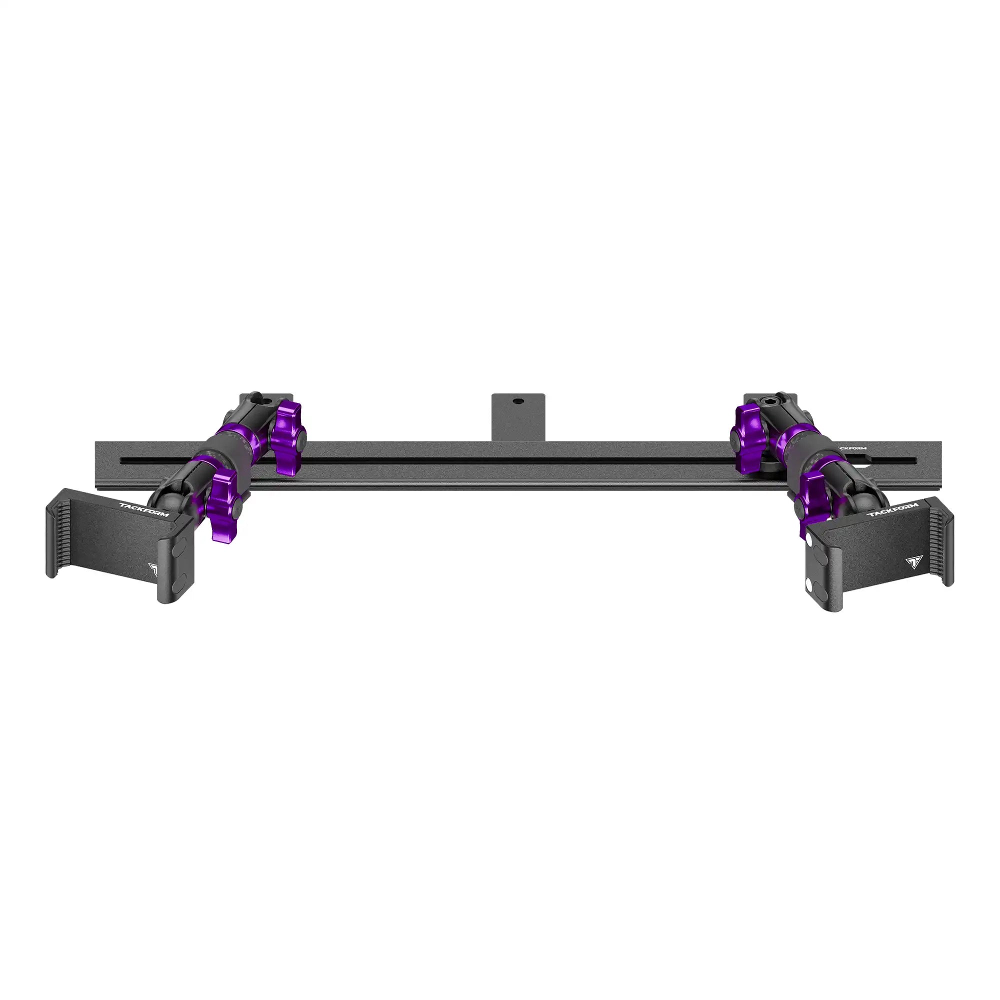 2008-2016 Ford Super Duty & 2011+ F-650/750 Tackform Slim Track Dash Bracket with Dual 20LITE Phone Mounts