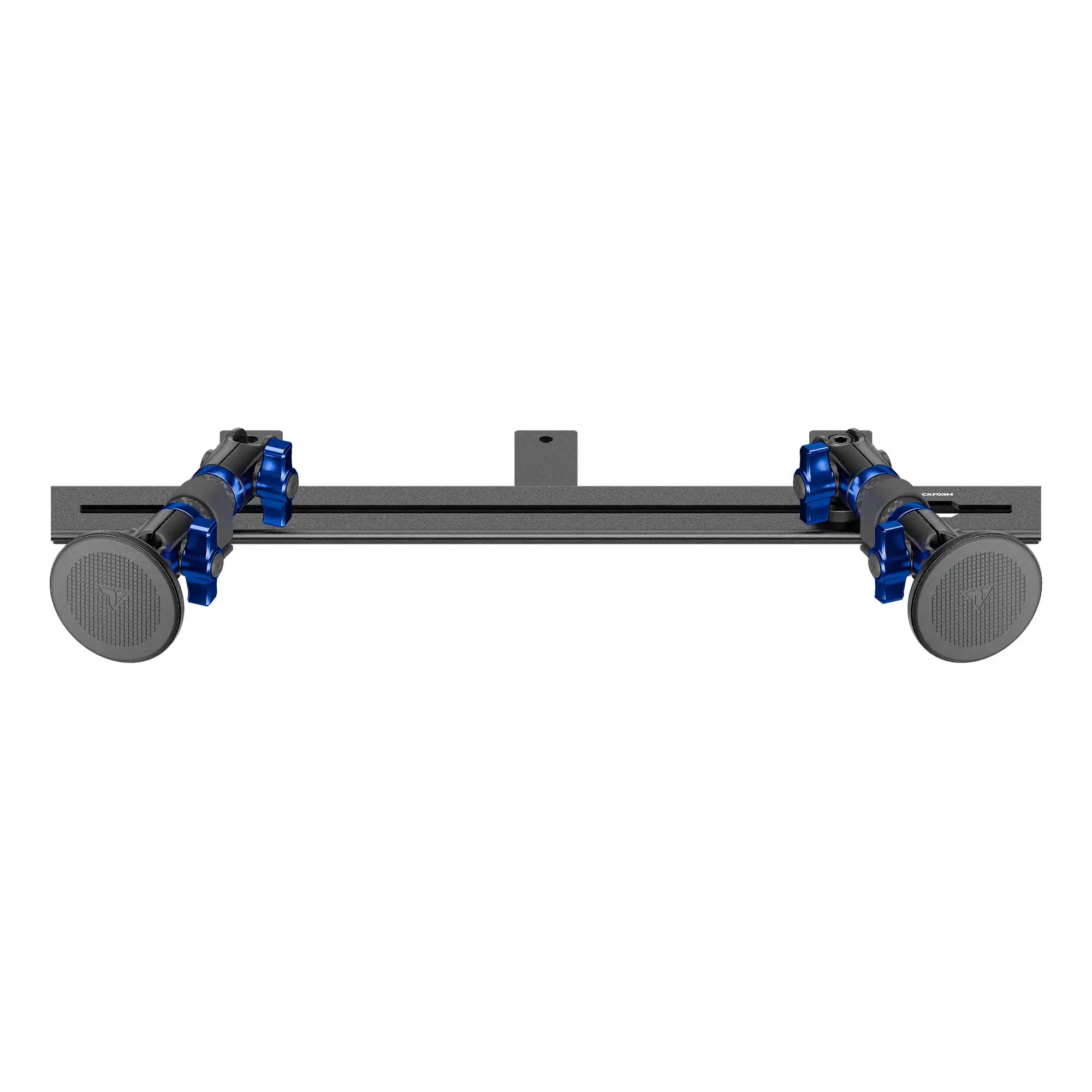 2008-2016 Ford Super Duty & 2011+ F-650/750 Tackform Slim Track Dash Bracket with Dual MagSafe Phone Mounts