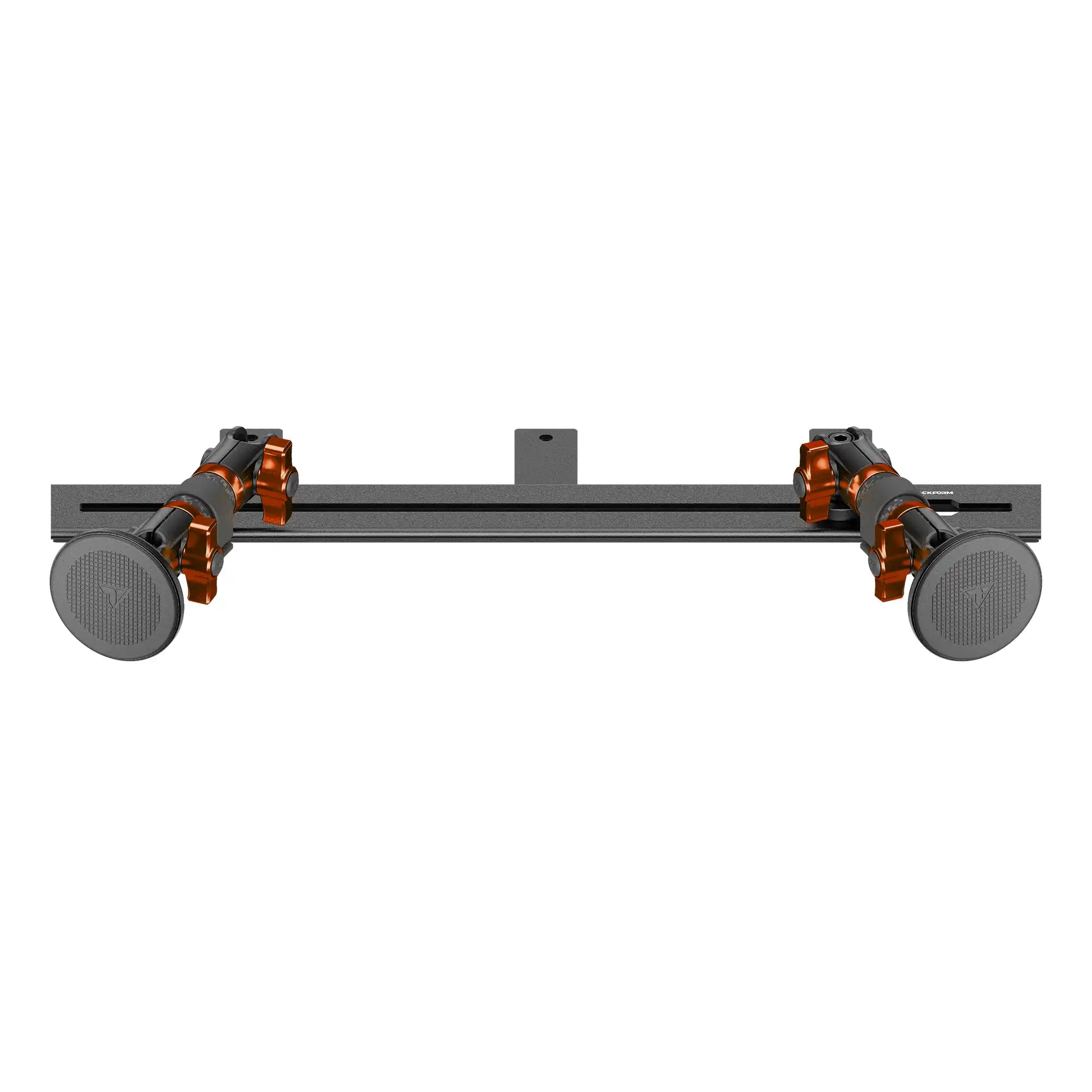 2008-2016 Ford Super Duty & 2011+ F-650/750 Tackform Slim Track Dash Bracket with Dual MagSafe Phone Mounts