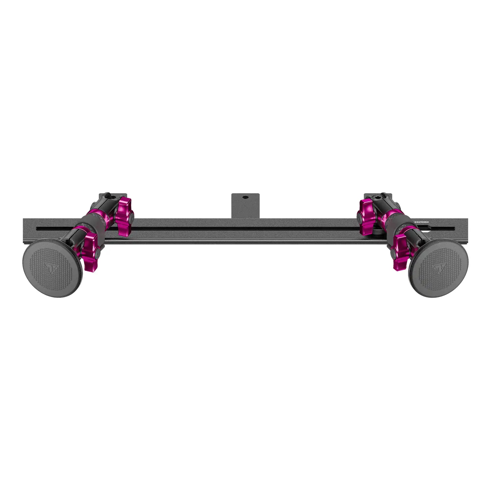 2008-2016 Ford Super Duty & 2011+ F-650/750 Tackform Slim Track Dash Bracket with Dual MagSafe Phone Mounts