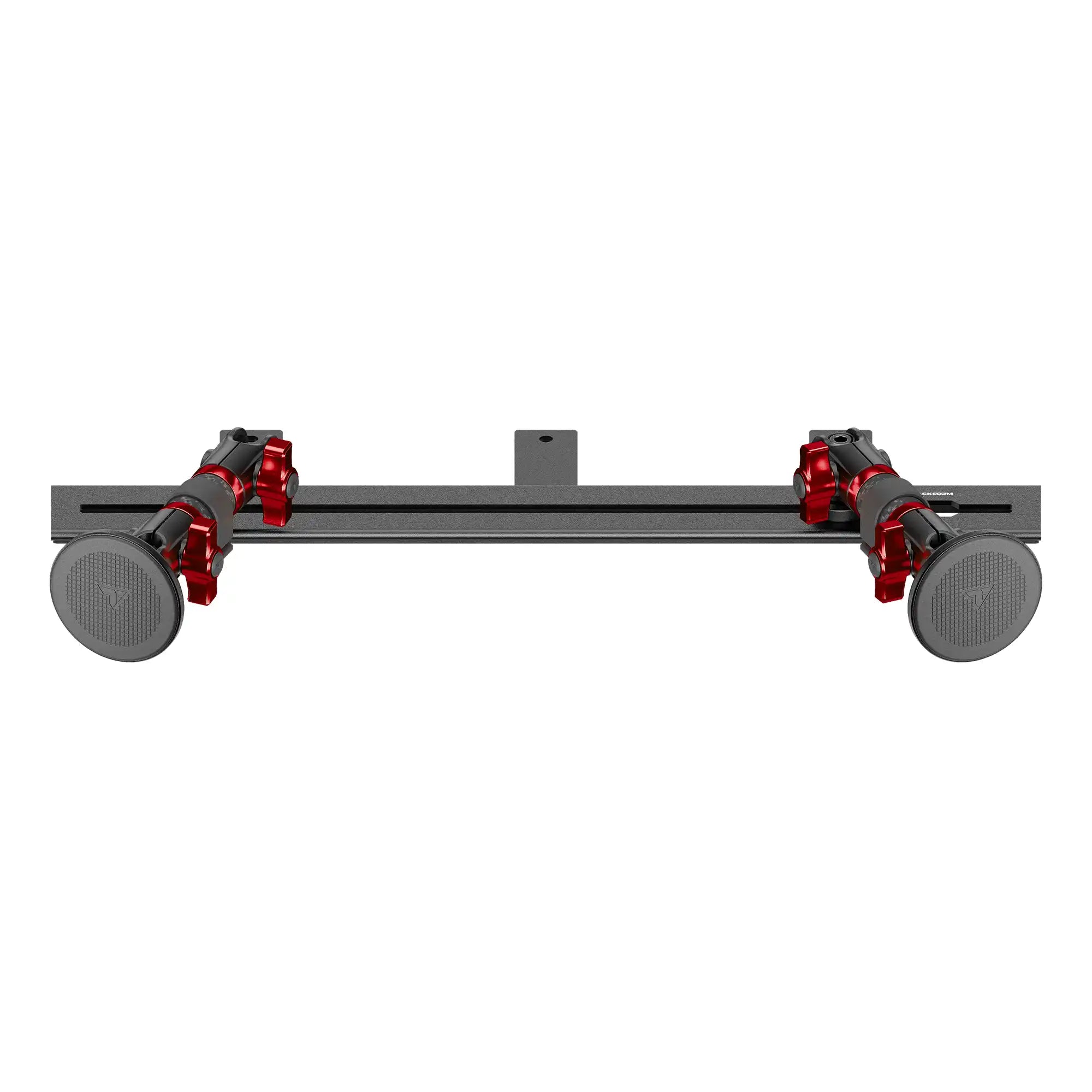 2008-2016 Ford Super Duty & 2011+ F-650/750 Tackform Slim Track Dash Bracket with Dual MagSafe Phone Mounts