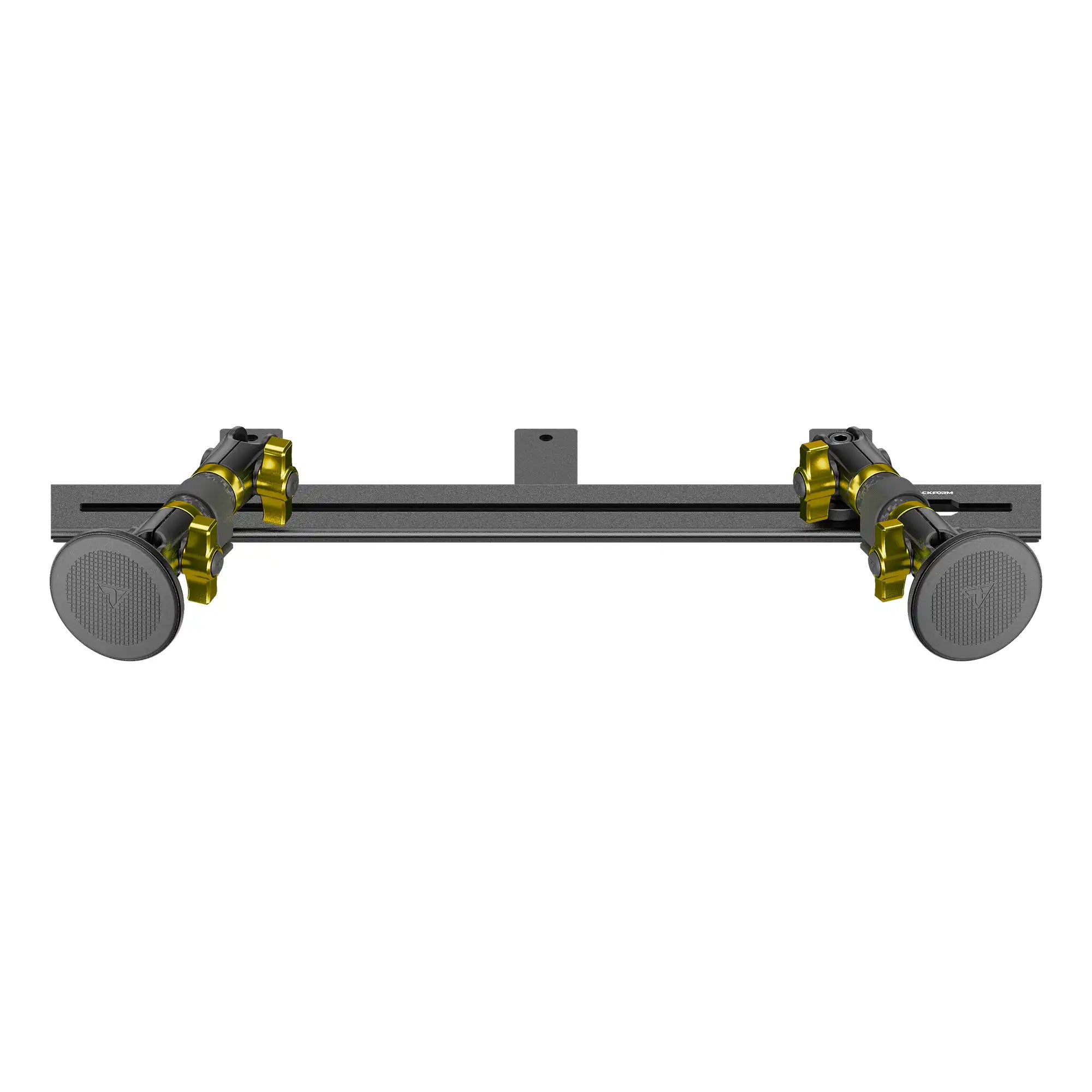 2008-2016 Ford Super Duty & 2011+ F-650/750 Tackform Slim Track Dash Bracket with Dual MagSafe Phone Mounts