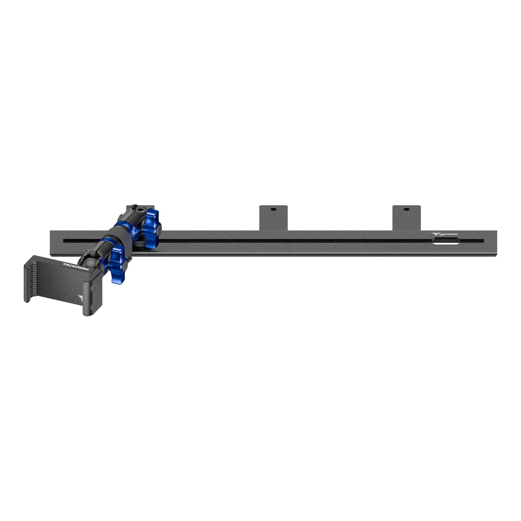2008-2016 Ford Super Duty & 2011+ F-650/750 Tackform Slim Track Dash Bracket with 20LITE Phone Mount