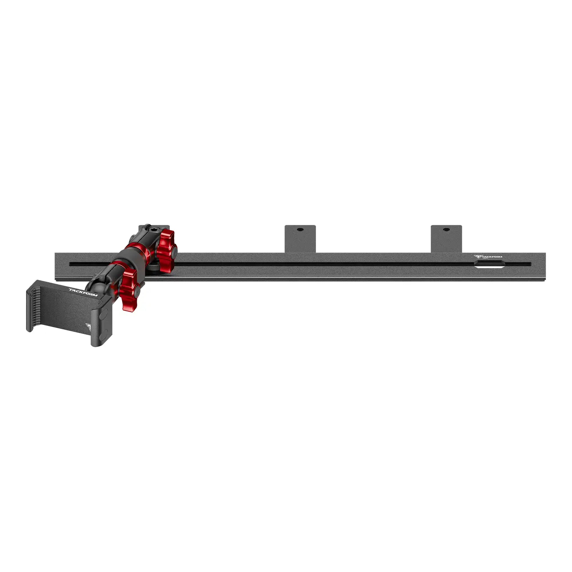 2008-2016 Ford Super Duty & 2011+ F-650/750 Tackform Slim Track Dash Bracket with 20LITE Phone Mount