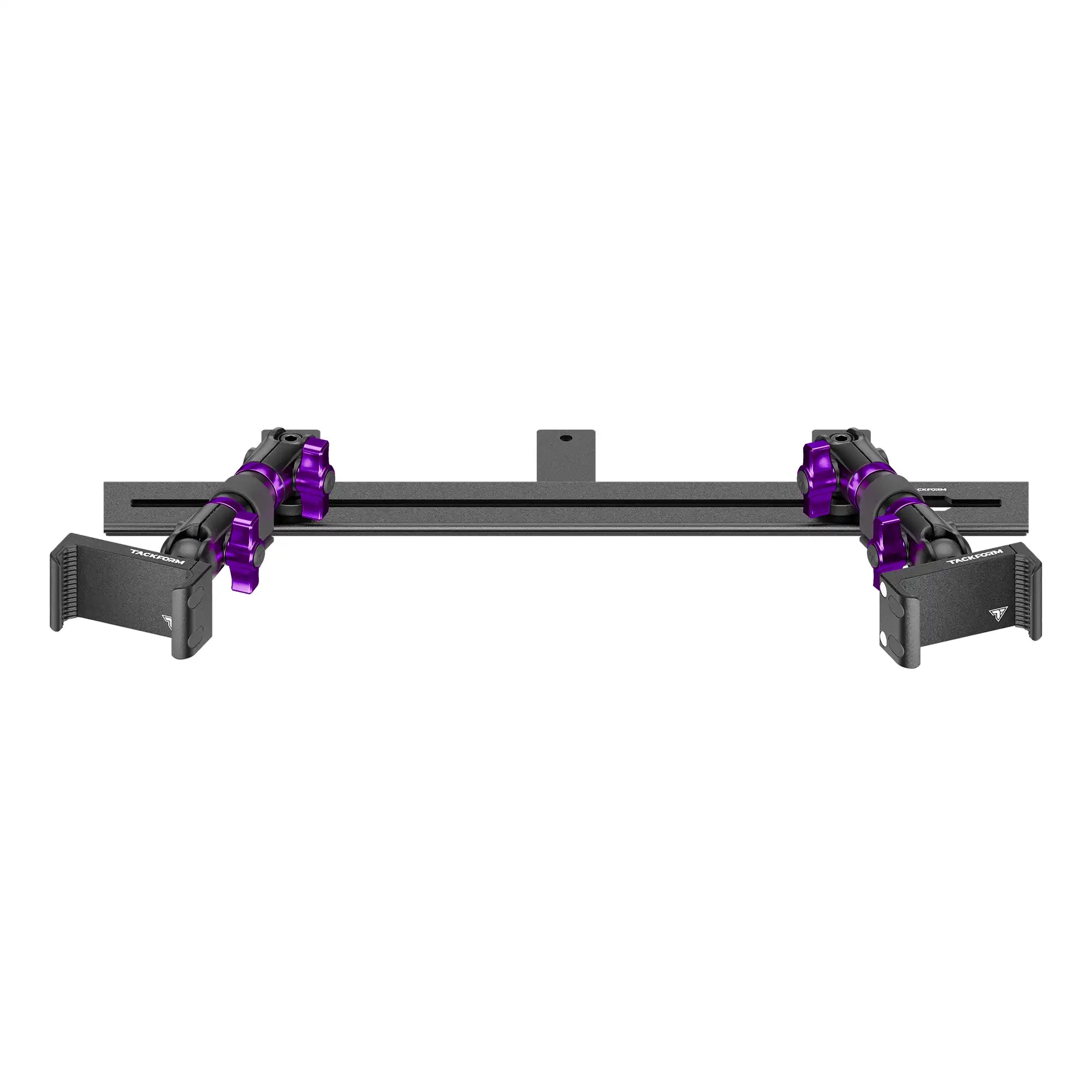 2008-2016 Ford Super Duty & 2011+ F-650/750 Tackform Slim Track Dash Bracket with Dual 20LITE Phone Mounts