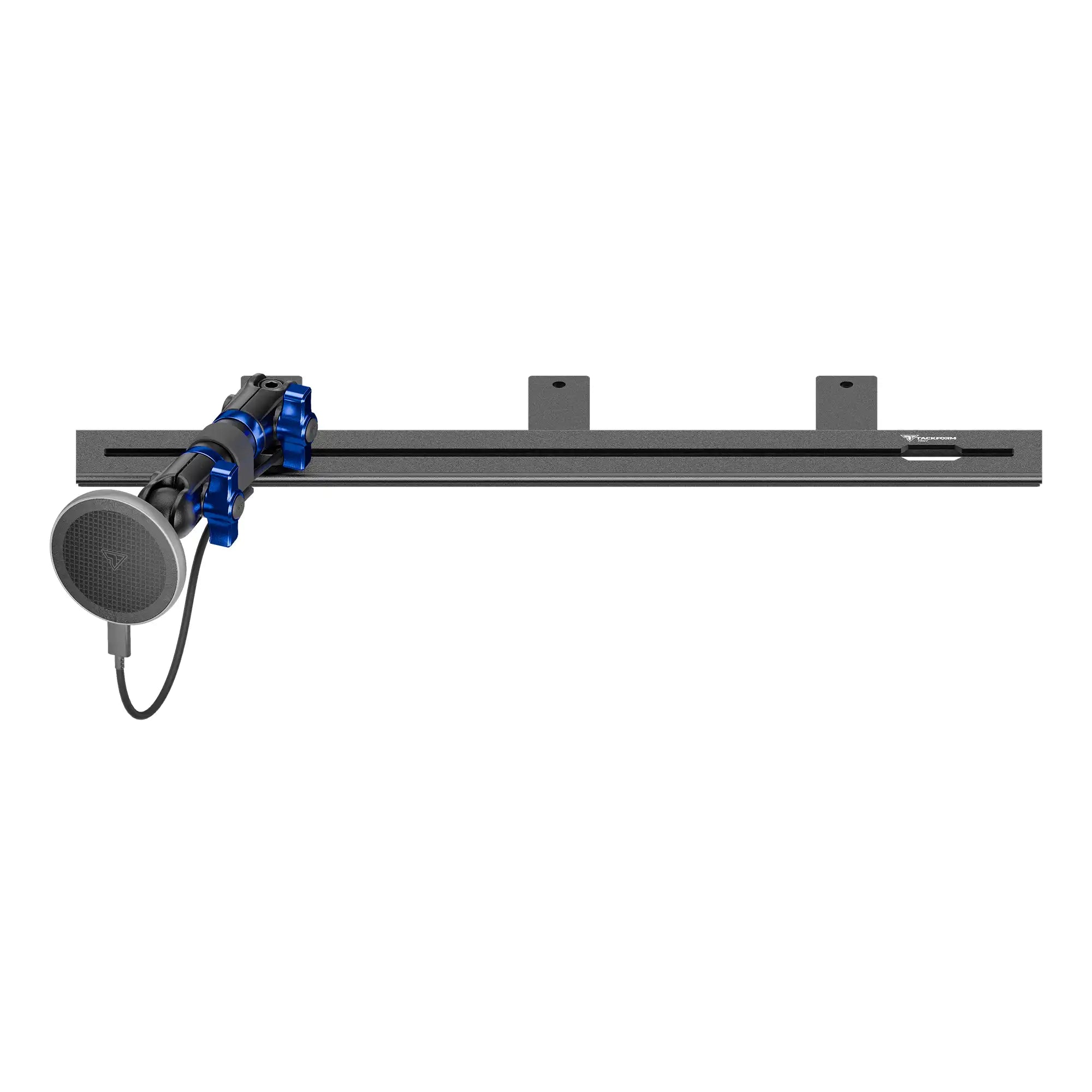 2008-2016 Ford Super Duty & 2011+ F-650/750 Tackform Slim Track Dash Bracket with MagSafe Charging Phone Mount