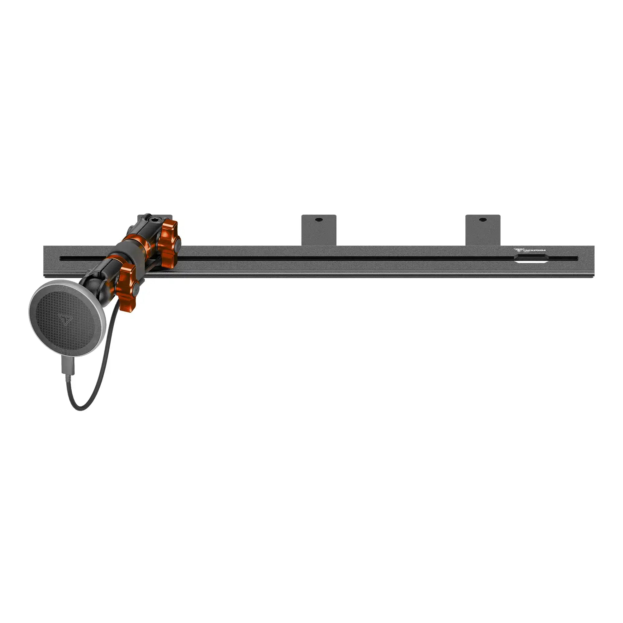 2008-2016 Ford Super Duty & 2011+ F-650/750 Tackform Slim Track Dash Bracket with MagSafe Charging Phone Mount