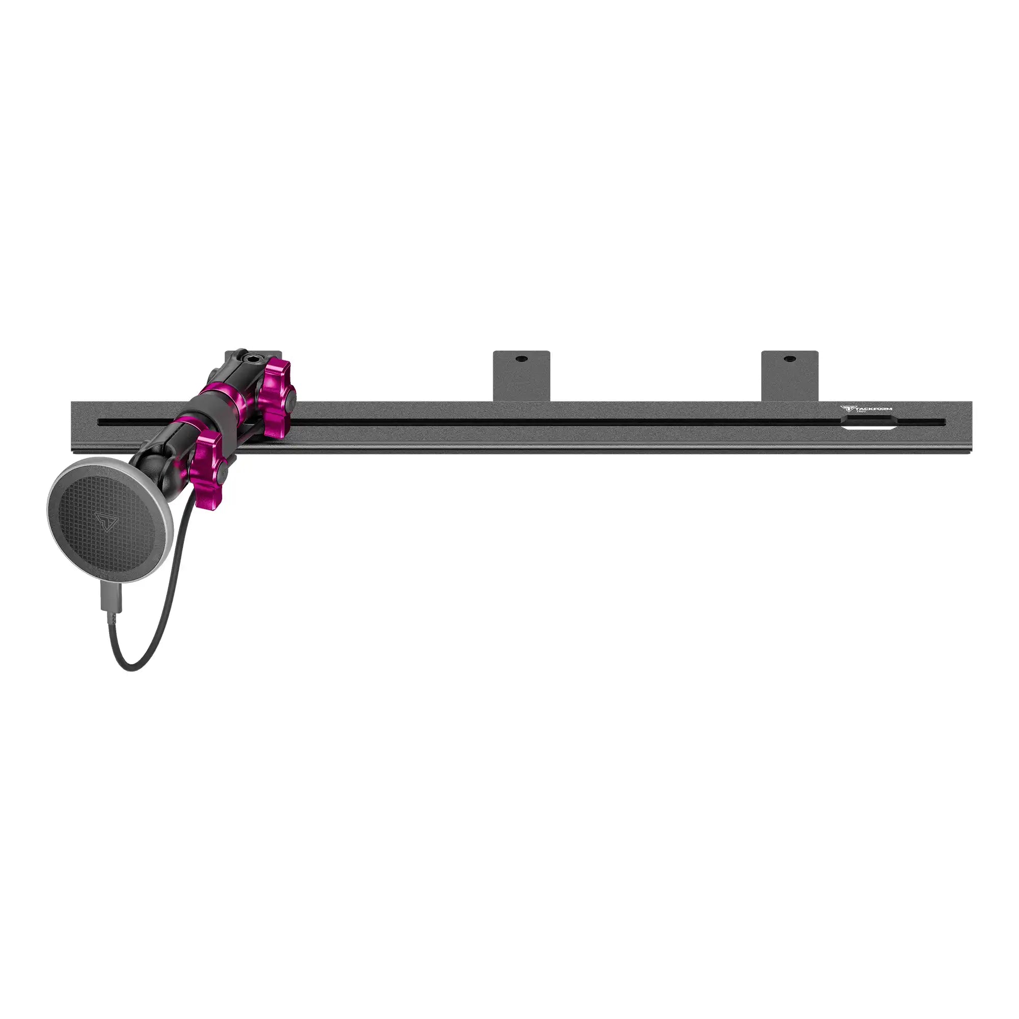 2008-2016 Ford Super Duty & 2011+ F-650/750 Tackform Slim Track Dash Bracket with MagSafe Charging Phone Mount