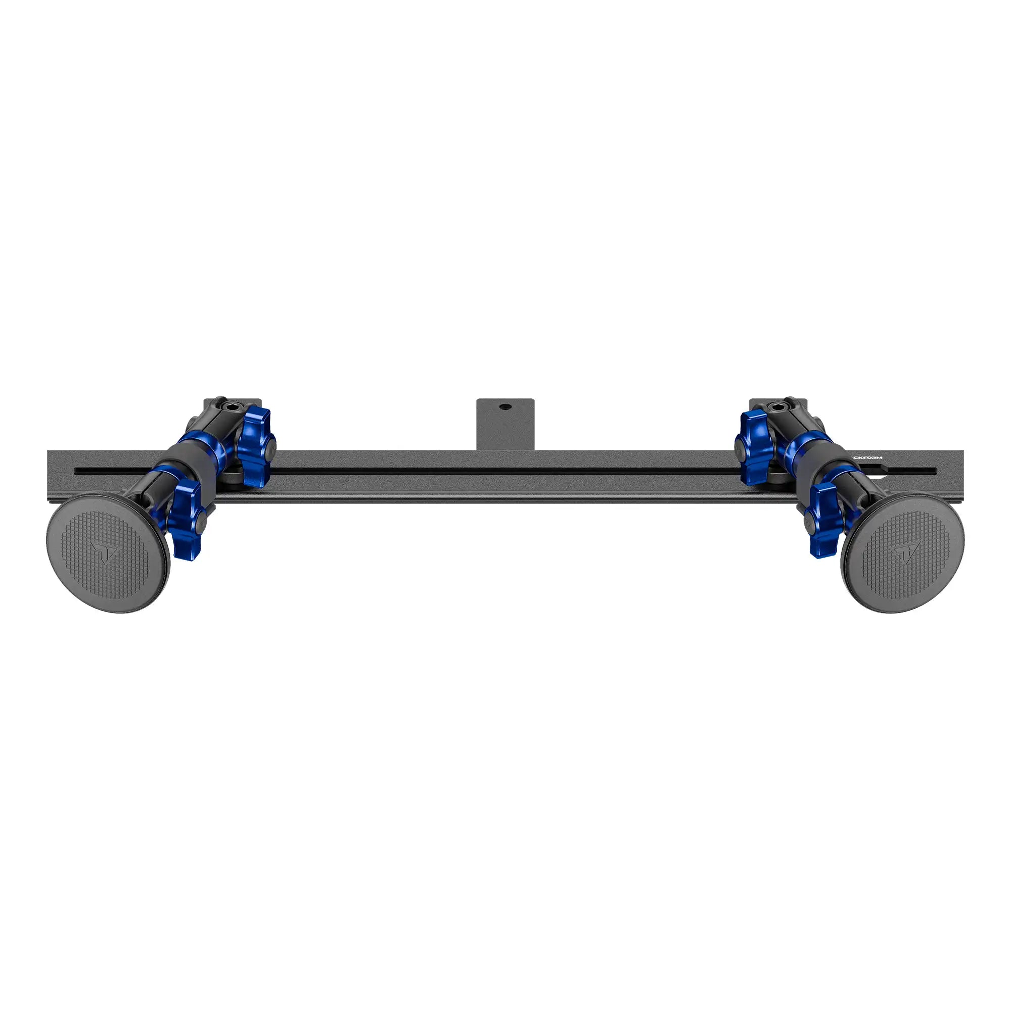 2008-2016 Ford Super Duty & 2011+ F-650/750 Tackform Slim Track Dash Bracket with Dual MagSafe Phone Mounts