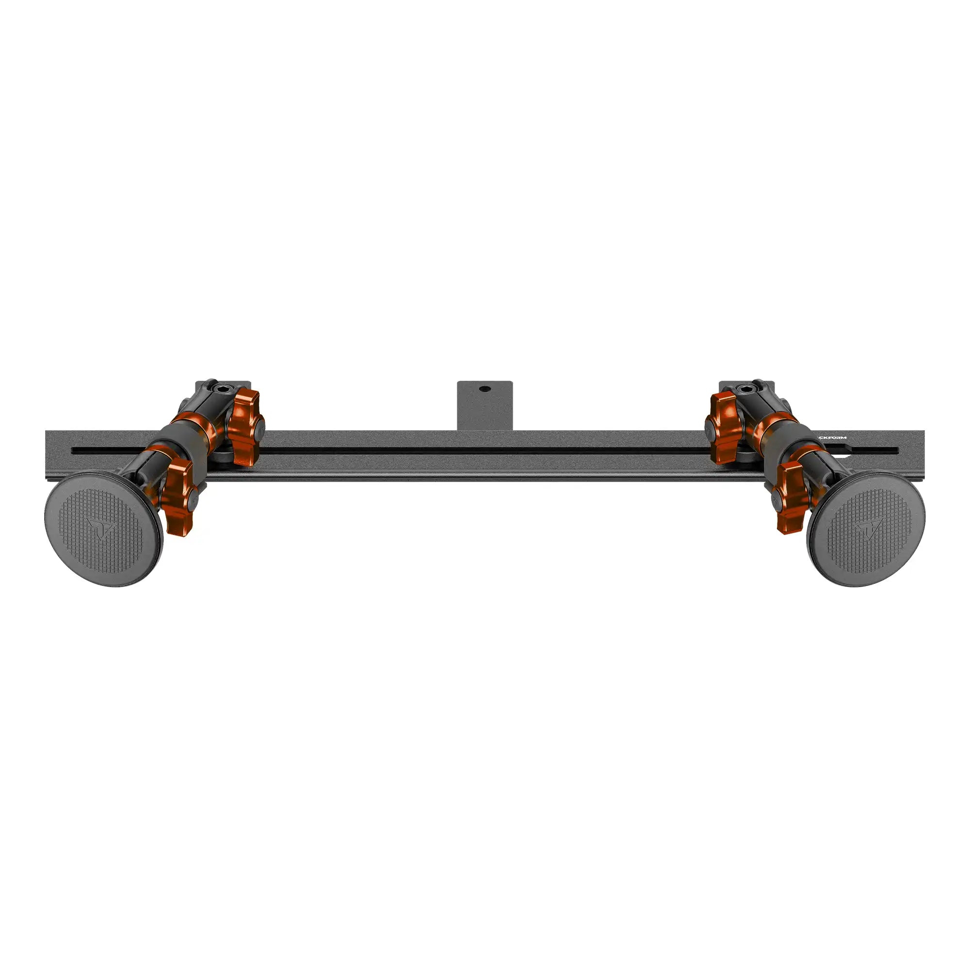 2008-2016 Ford Super Duty & 2011+ F-650/750 Tackform Slim Track Dash Bracket with Dual MagSafe Phone Mounts