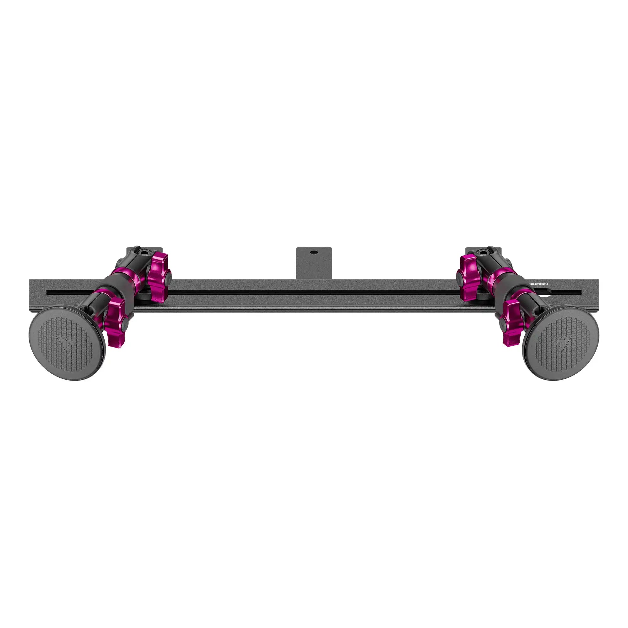 2008-2016 Ford Super Duty & 2011+ F-650/750 Tackform Slim Track Dash Bracket with Dual MagSafe Phone Mounts