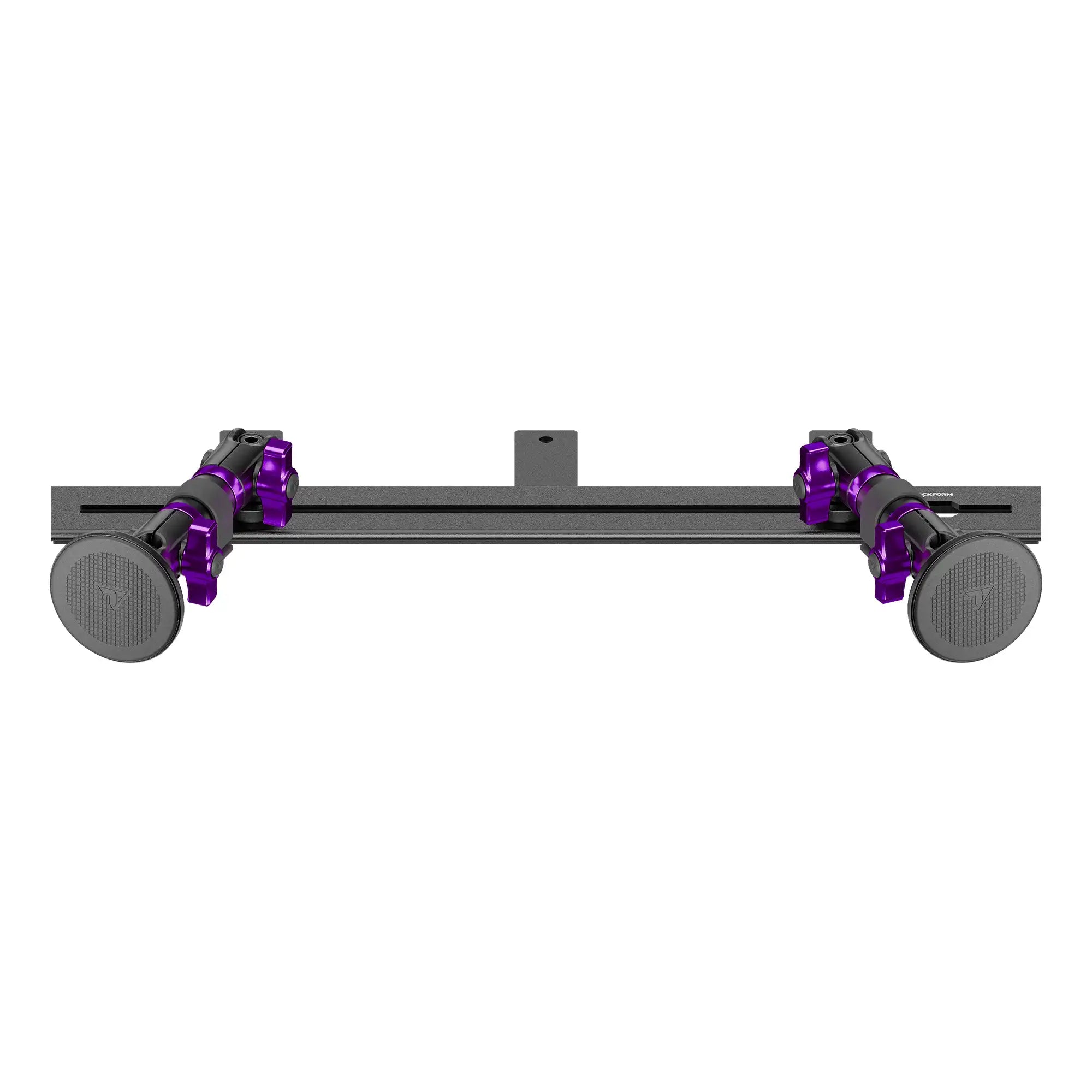 2008-2016 Ford Super Duty & 2011+ F-650/750 Tackform Slim Track Dash Bracket with Dual MagSafe Phone Mounts