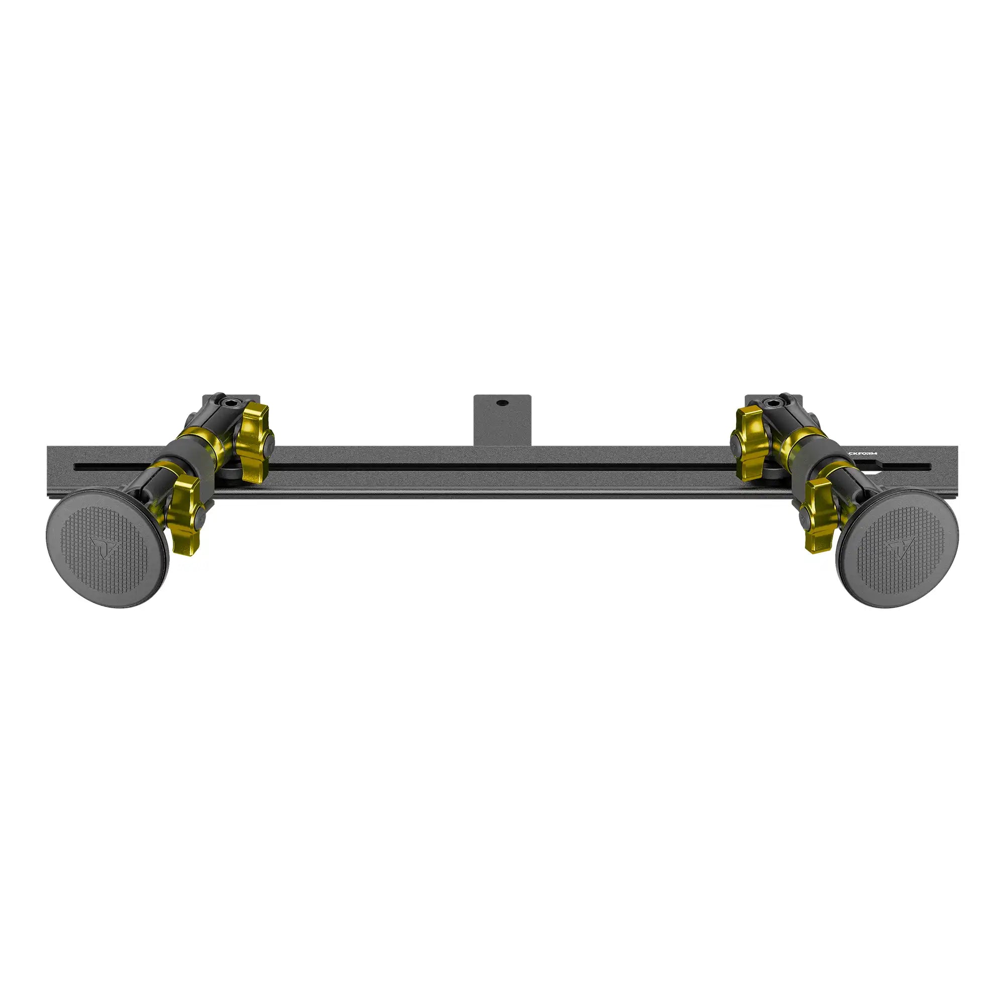2008-2016 Ford Super Duty & 2011+ F-650/750 Tackform Slim Track Dash Bracket with Dual MagSafe Phone Mounts