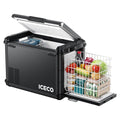 ICECO VL45Plus Single Zone 44QT 3 Way Access Portable Freezer Black