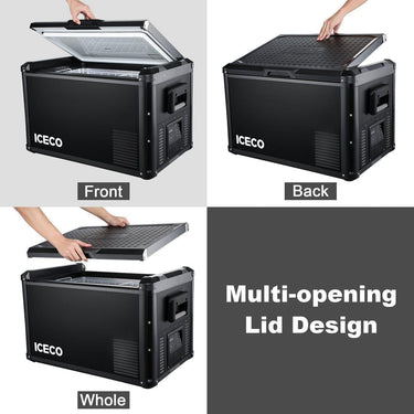 ICECO VL45 Pro Single Zone 47QT Portable Cooler Grey